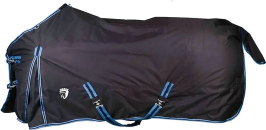 Produktbild von HORKA Outdoor-Pferdedecke aus Polyester in Schwarz