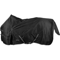 Produktbild von HORKA Outdoor-Pferdedecke aus Polyester in Schwarz