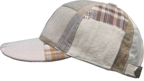 Produktbild von HORKA Patchwork Baseballmütze Unisex Bunt Beige Größe L