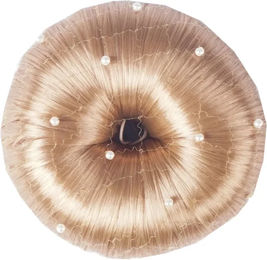 Produktbild von HORKA Pearl Haarnetz für Damen in Schwarz Braun oder Gold