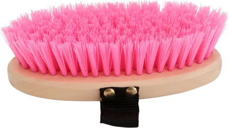 Produktbild von HORKA Pferdebürste aus Hartholz in Rosa