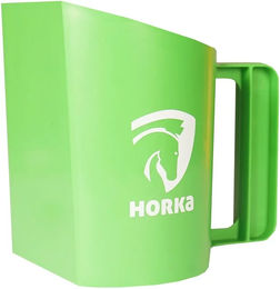 Produktbild von HORKA Pferdefuttertrog aus Kunststoff in Grün