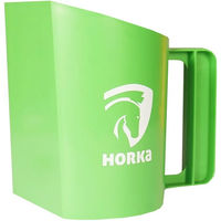 Produktbild von HORKA Pferdefuttertrog aus Kunststoff in Grün