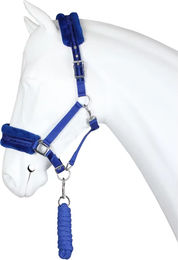 HORKA Pferdehalfter-Set Angelblau aus Polyester Größe XFull – Bild 1 von 2