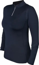 Produktbild von HORKA Platinum Reitshirt Damen Blau XS mit Polygiene Technologie
