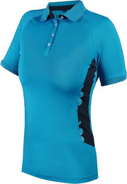 Produktbild von HORKA Polo-Shirt Damen Lucky Clover Blau Größe L