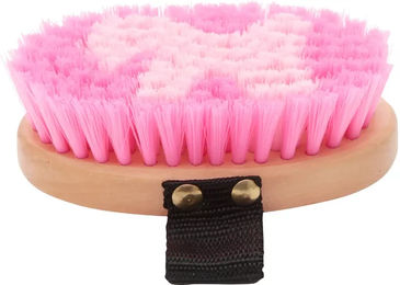 HORKA Pony Bürste mit weichen Holzstopfen in Rosa – Bild 1 von 1