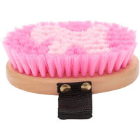 Produktbild von HORKA Pony Bürste mit weichen Holzstopfen in Rosa
