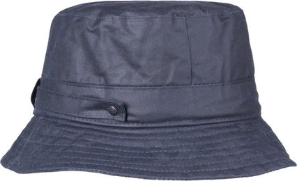 HORKA Quernsey-Mütze Wax Blau aus Baumwolle wasserdicht Unisex 59cm – Bild 1 von 2