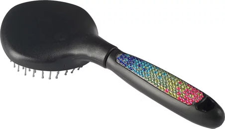 Produktbild von HORKA Rainbow Pferdebürste zur Mähnen- und Schweifpflege aus Kunststoff in Bunt