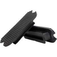 Produktbild von HORKA Rechter Messerschaft-Sohlenstahl Schwarz 11 cm aus Gummi