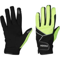 Produktbild von HORKA Reflektierende Winter-Reithandschuhe für Damen und Herren aus Polyester Schwarz XL