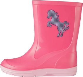 Produktbild von HORKA Regenschuhe für Mädchen aus Kunststoff in Rosa Größe 30 wasserdicht