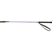 Produktbild von HORKA Reitgerte für Pferde und Ponys mit Gummigriff in Lila 65 cm