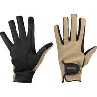 Produktbild von HORKA Reithandschuhe für Damen und Herren aus Wolle wasserabweisend Winter Unisex Beige Braun Größe M