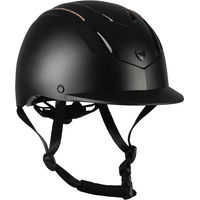 Produktbild von HORKA Reithelm Dali Strass Schwarz Unisex Größe L