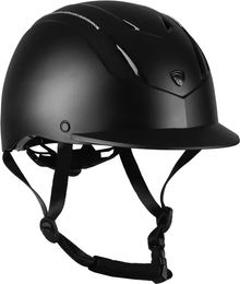 Produktbild von HORKA Reithelm Dali Strass Schwarz Unisex Größe L