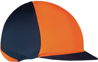 Produktbild von HORKA Reithelmüberzug KNHS aus Polyester in Blau oder Bunt