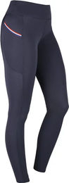 Produktbild von HORKA Reithose Damen KNHS Full Grip Blau Nylon Größe 34