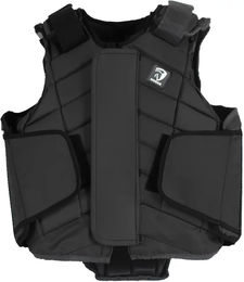 HORKA Reitschutzweste Flexplus für Kinder Größe XL Schwarz Nylon EN 13158: 2018 Level 3 – Bild 1 von 4