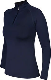 Produktbild von HORKA Reitshirt Damen Blau Größe S aus Polyester