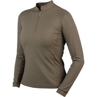 Produktbild von HORKA Reitshirt Emily Damen Winter Reittrikot Grün Größe L
