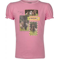 Produktbild von HORKA Reitshirt Pino für Kinder aus Baumwolle Sommer Rosa
