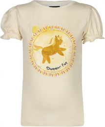 Produktbild von HORKA Reitshirt Pino Kids Sommer Baumwolle Weiß Beige