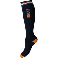 Produktbild von HORKA Reitsocken KNHS Unisex Blau Baumwolle XL