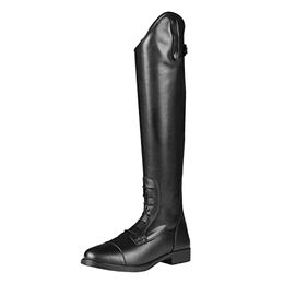 Produktbild von Horka Reitstiefel Alice Rhein Stein H für Damen Schwarz mit Reißverschluss und Gummisohle