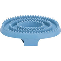 Produktbild von HORKA Rosengummi Striegel aus Gummi Blau 16 cm