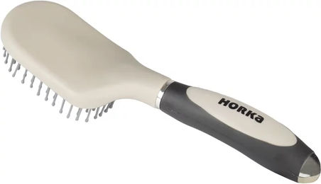 Produktbild von HORKA Rosshaarbürste Soft Grip zur Mähnen- und Schweifpflege für Pferde
