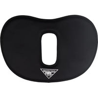 Produktbild von HORKA Rundes Neopren-Gel-Sattelpad für Pferde mit Widerrist-Ausschnitt in Schwarz