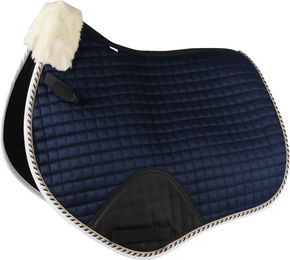 Produktbild von HORKA Sattelbezug Cc Chic Pro für Pferde aus Baumwolle Blau Pony