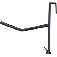 Produktbild von HORKA Sattelhalter für die Stallwand aus Metall Schwarz 57 x 51,5 cm