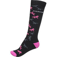 Produktbild von HORKA Socken aus Baumwolle Unisex Schwarz Größe S