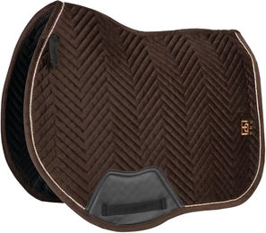 Produktbild von HORKA Springschabracke für Ponys in Braun aus Stoff