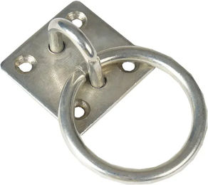 Horka Stabiler Ring aus Edelstahl in Stahlsilber 6 cm – Bild 1 von 2