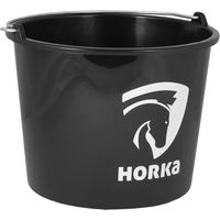 Produktbild von HORKA Stalleimer aus Kunststoff in Schwarz - 12 l