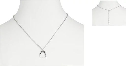 HORKA Steigbügelhalskette für Damen aus Metall in Silber – Bild 1 von 1