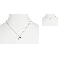 Produktbild von HORKA Steigbügelhalskette für Damen aus Metall in Silber