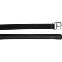 Produktbild von HORKA Steigbügelriemen Dressur aus Nylon und Leder Schwarz 125 cm - 125 cm