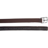 Produktbild von HORKA Steigbügelriemen Dressur Gürtel aus Nylon und Leder in Braun 145 cm - 145 cm