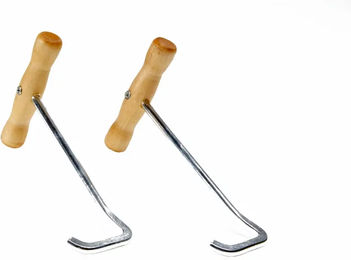 Produktbild von HORKA Stiefelanzieher mit Holzgriff in Grau