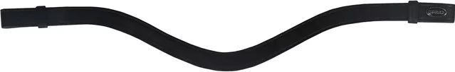 Produktbild von HORKA Stirnband für Pferde aus Leder in Schwarz 18 mm