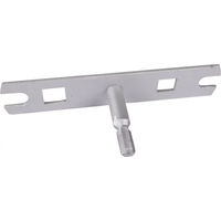 Produktbild von HORKA Stollenschlüssel für Pferde aus Metall in Grau und Silber