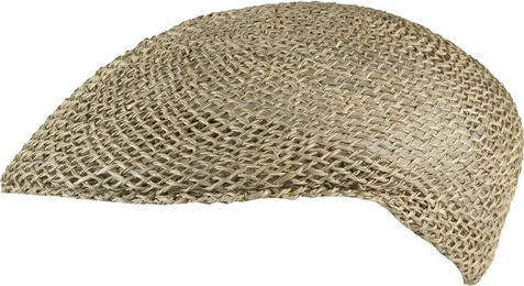 Produktbild von HORKA Strohhut Frejus Unisex aus Naturmaterial in Weiß und Natur Größe S