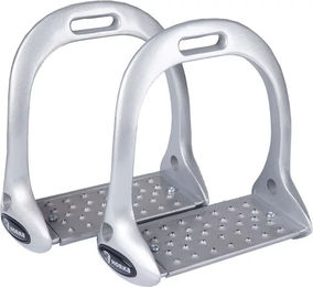 HORKA Tech Steigbügel aus Aluminium in Silber One Size – Bild 1 von 2