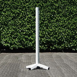 Produktbild von HORKA Trainingsständer aus Aluminium in Silber und Weiß