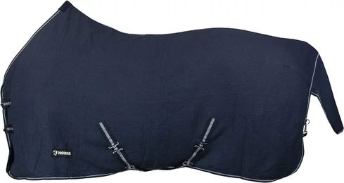 Produktbild von HORKA Trockendecke für Pferde aus Baumwolle in Blau
